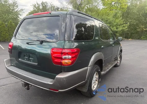 2004 Toyota Sequoia Sr5 из США, поврежденный, VIN 5TDBT44A34S222237